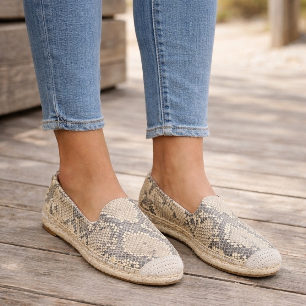 Sam Edelman NEW Kesia Mediterranean Coastal Espadrille Loafer Flat 6.5M